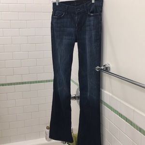Seven for all Mankind bootcut dark wash jeans